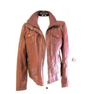 Guess Brown Moto Jacket